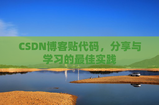 CSDN博客贴代码,分享与学习的最佳实践