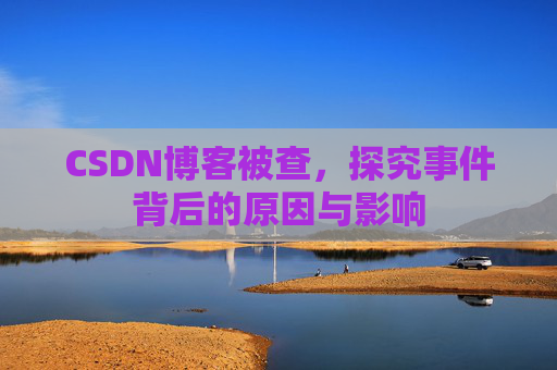CSDN博客被查，探究事件背后的原因与影响